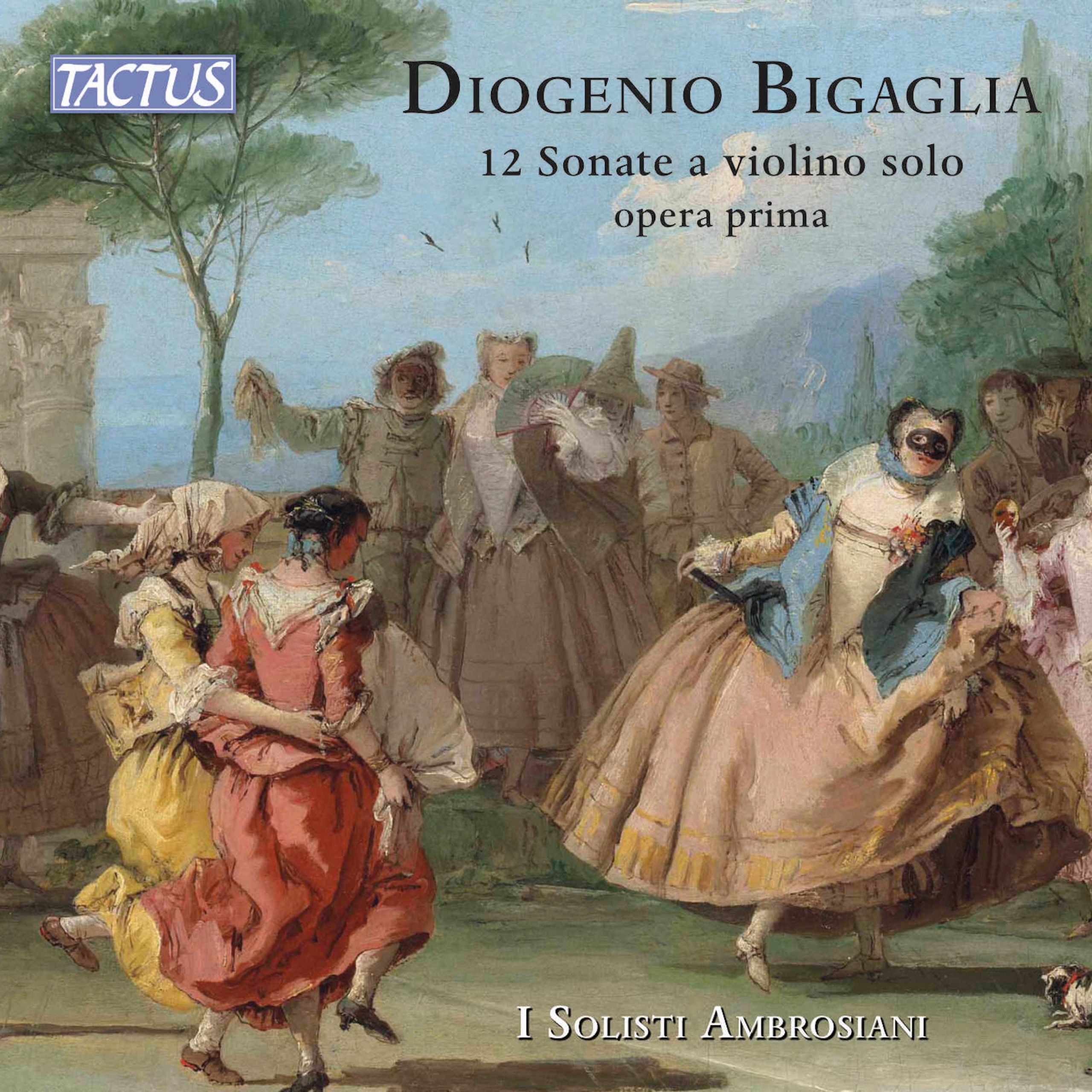 独特の上品 12 Bigaglia: Sonate Records Tactus - 1 op. solo violino a 弦楽器曲